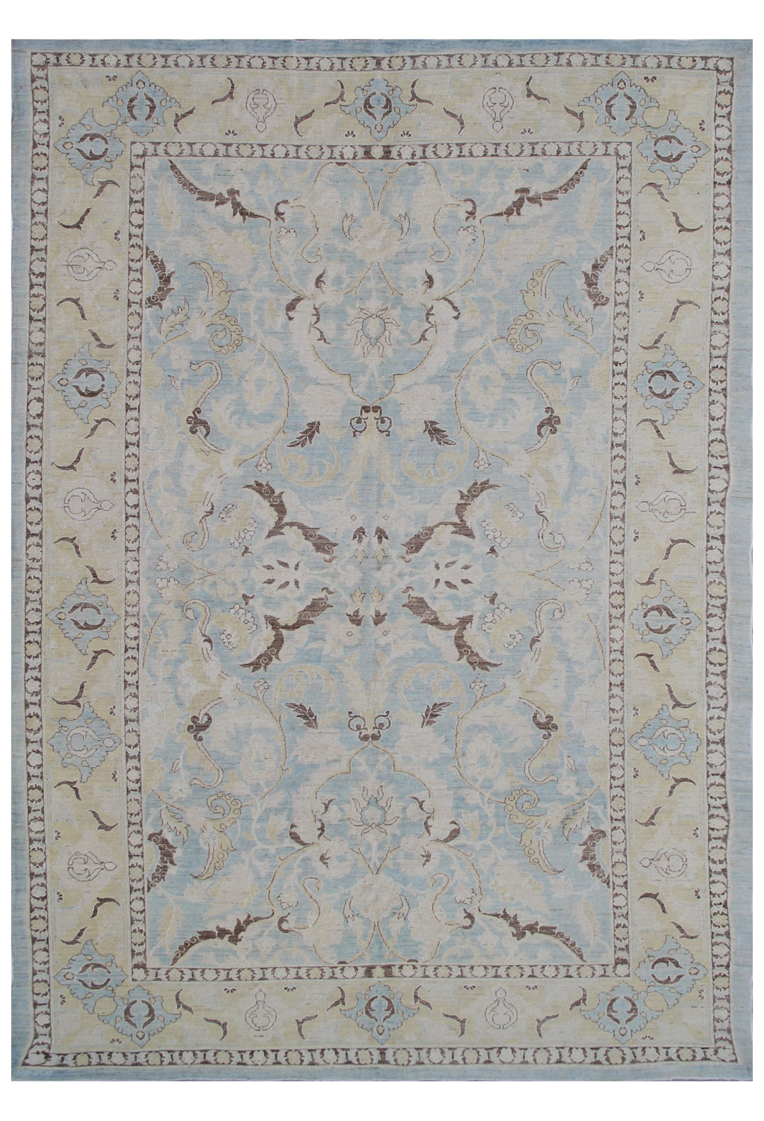6'x10' Blue Polonaise High Quality New Ariana Luxury Collection Area Rug