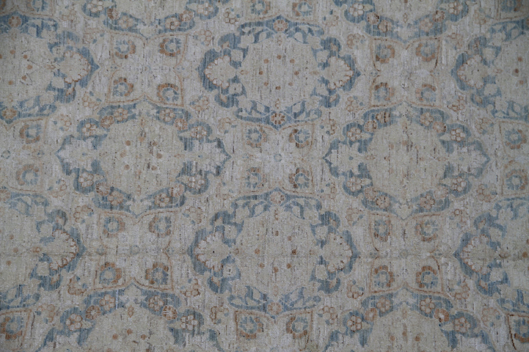 8'x10' Hand-Knotted Persian Kerman Rug | Organic Wool Rug