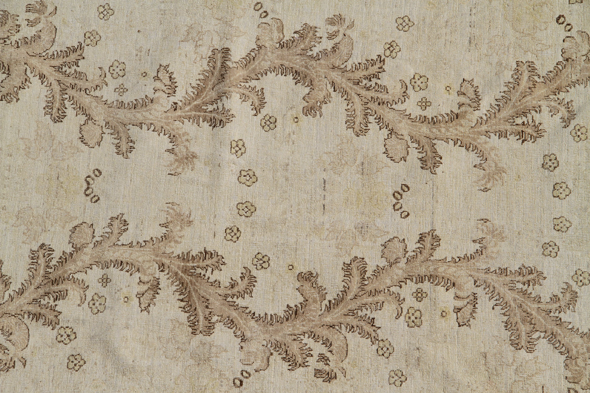10x13 Fine Silk and Wool Ariana Vintage Rug