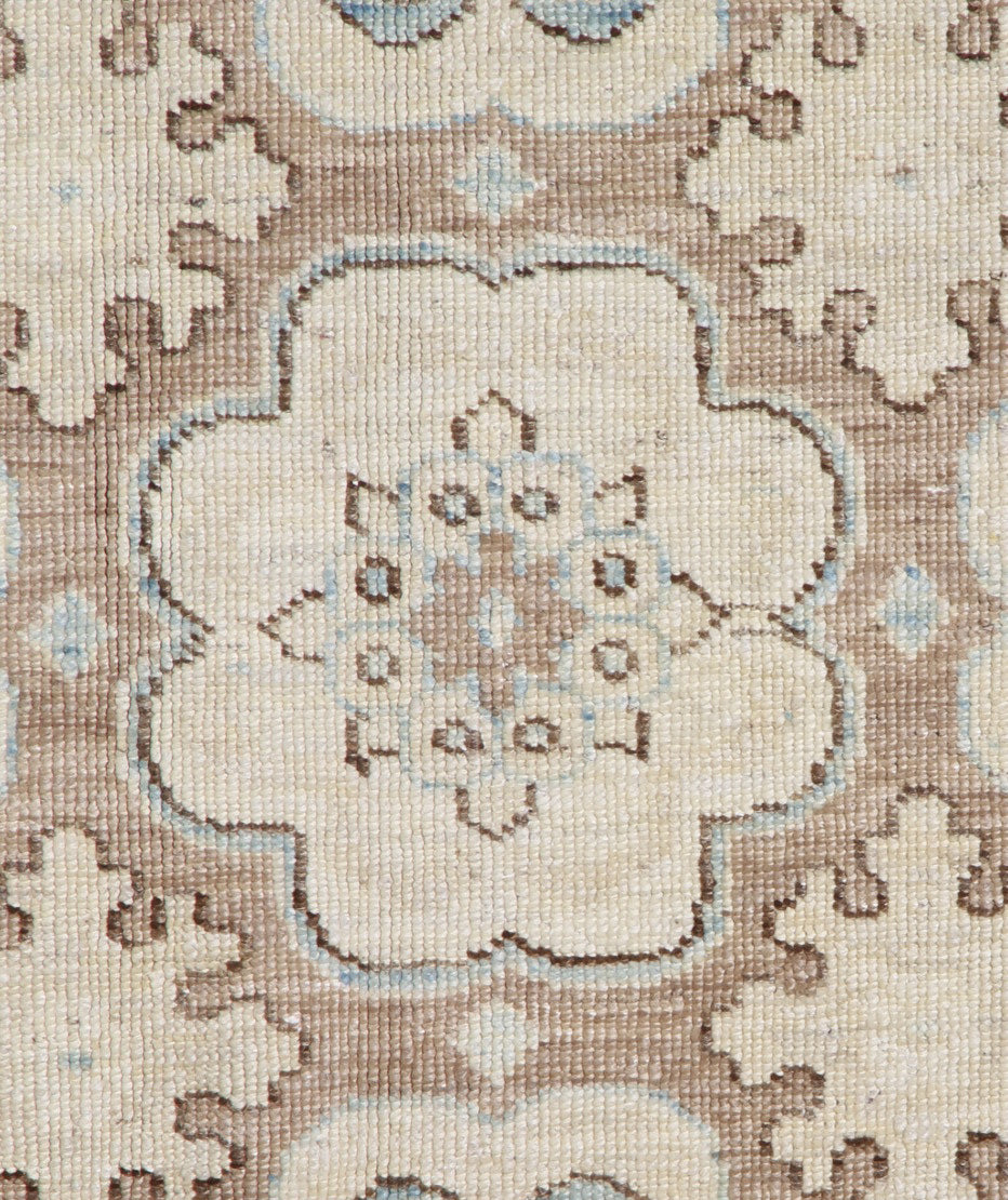 6x9 Soft Color Palette Semi-Geometric Design Ariana Transitional Area Rug