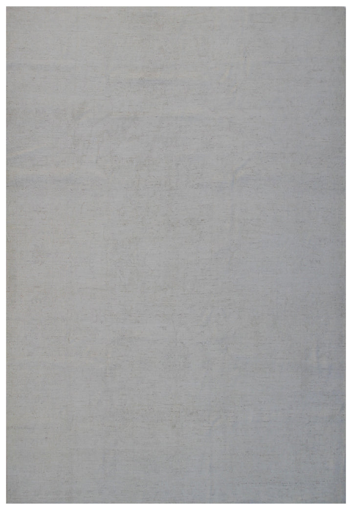 9.10 x 8.00 Washed Out Faded Agra Design Low Pile Ariana Transitional Rug