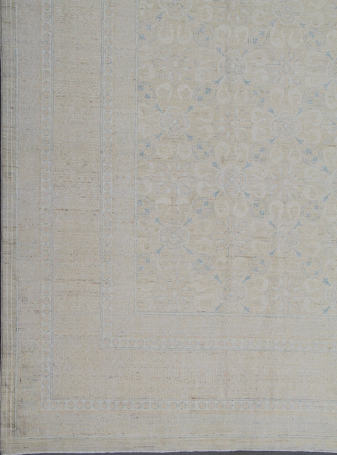 9'x12' Soft Geometric Pattern Ariana Modern