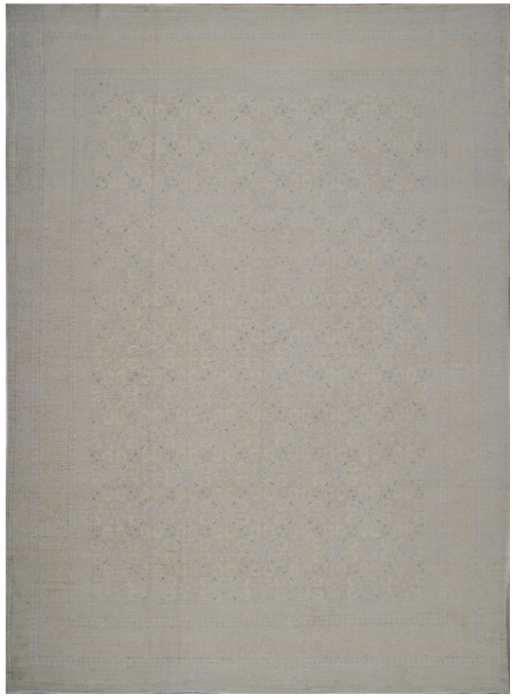 9'x12' Soft Geometric Pattern Ariana Modern
