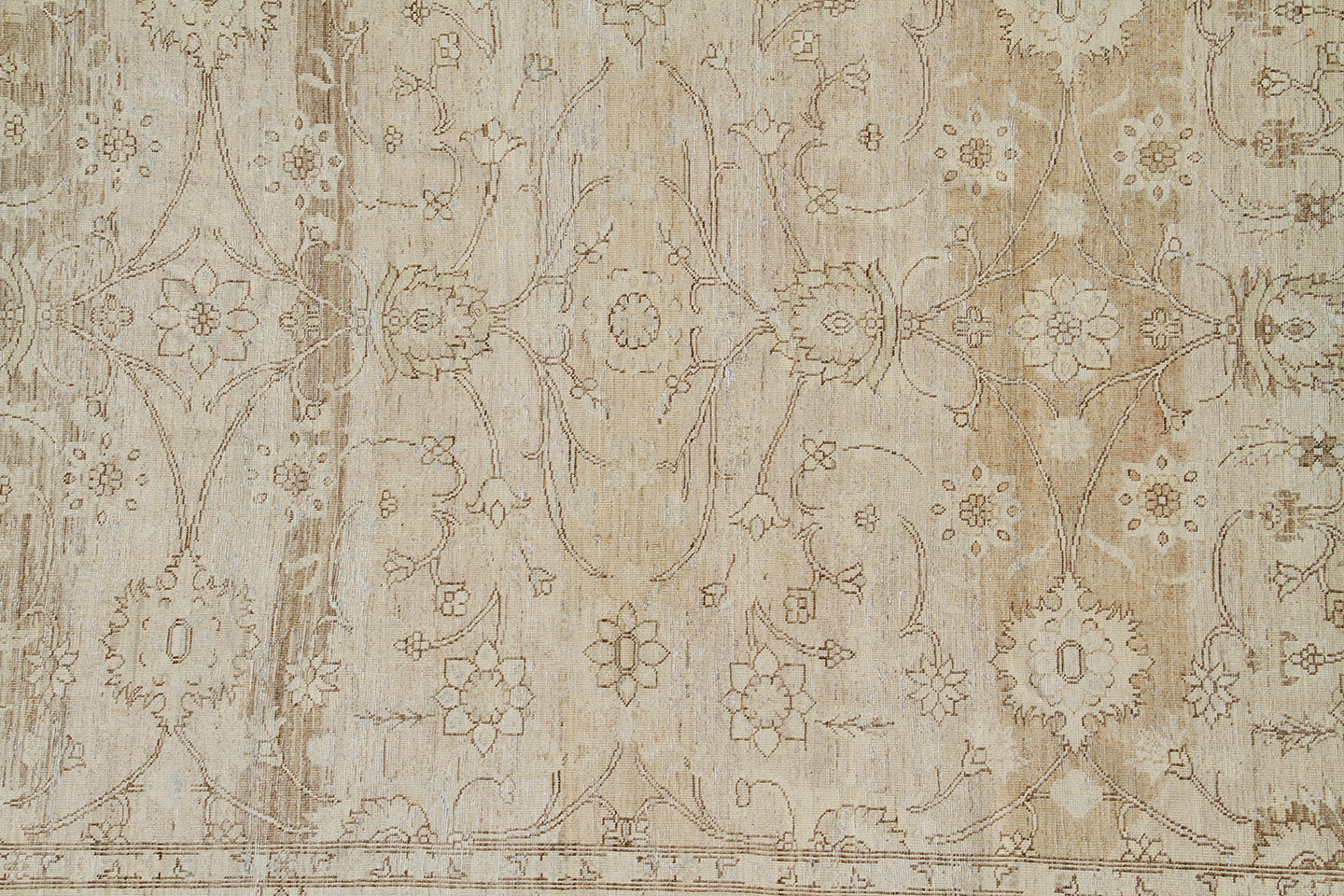 9'x12' Soft Pale Floral Design Ariana Vintage Collection Rug