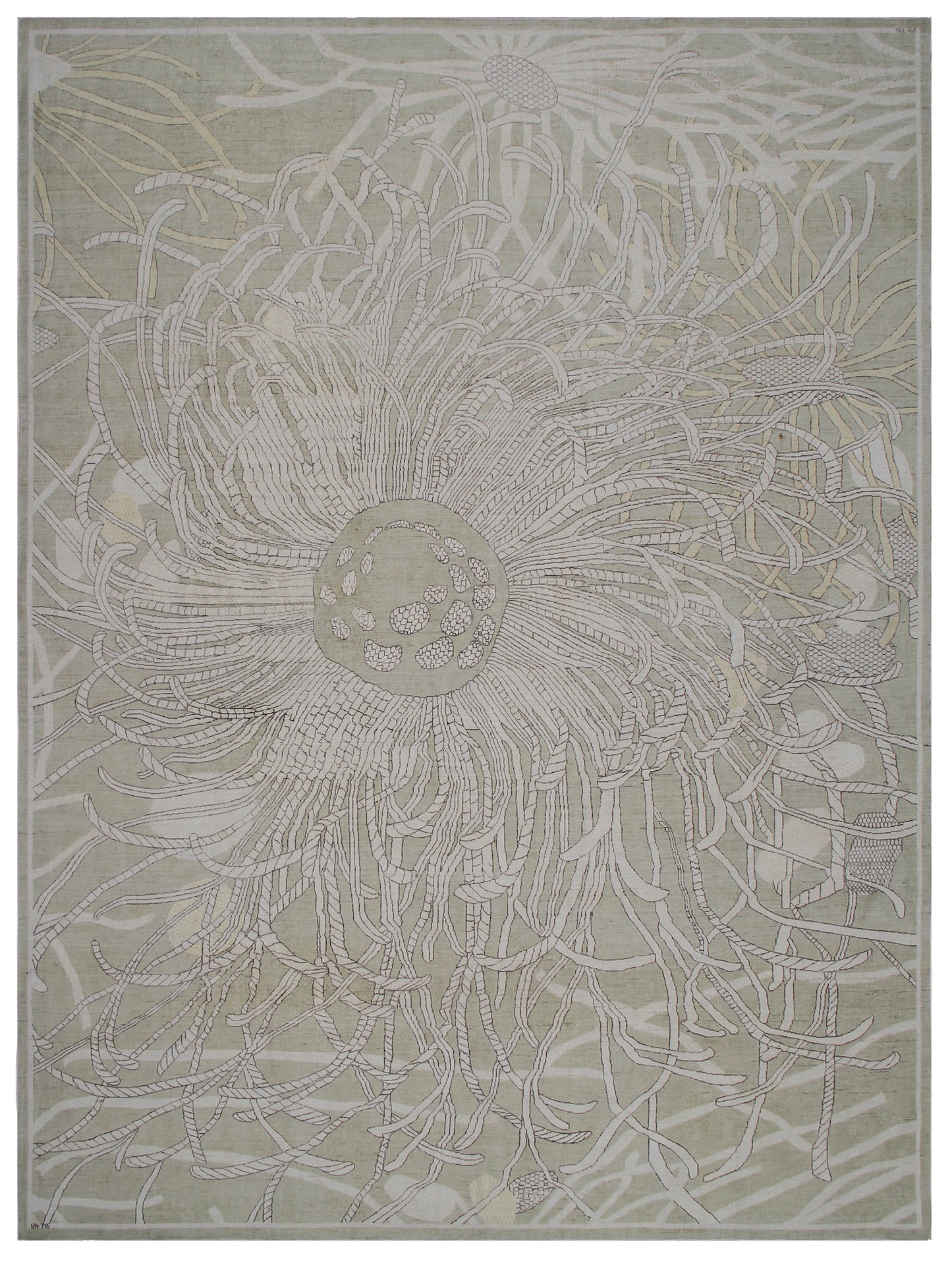 9'x12' Feather Star Fish Ariana Modern Rug