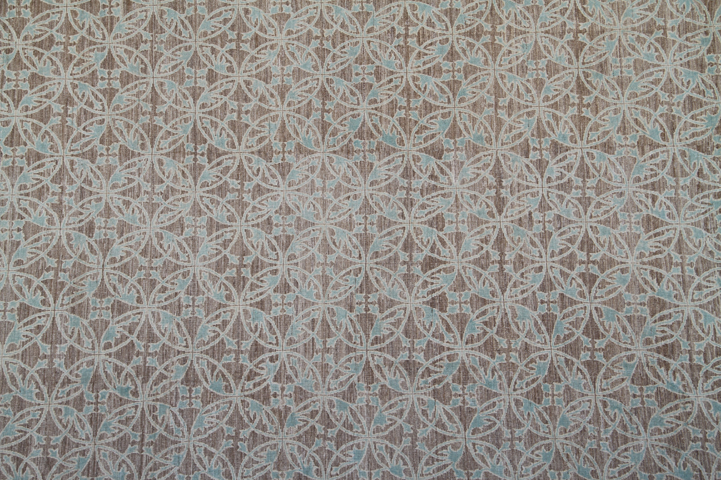 9'x12' Blue and Grey Geometric Ariana Transitional Rug