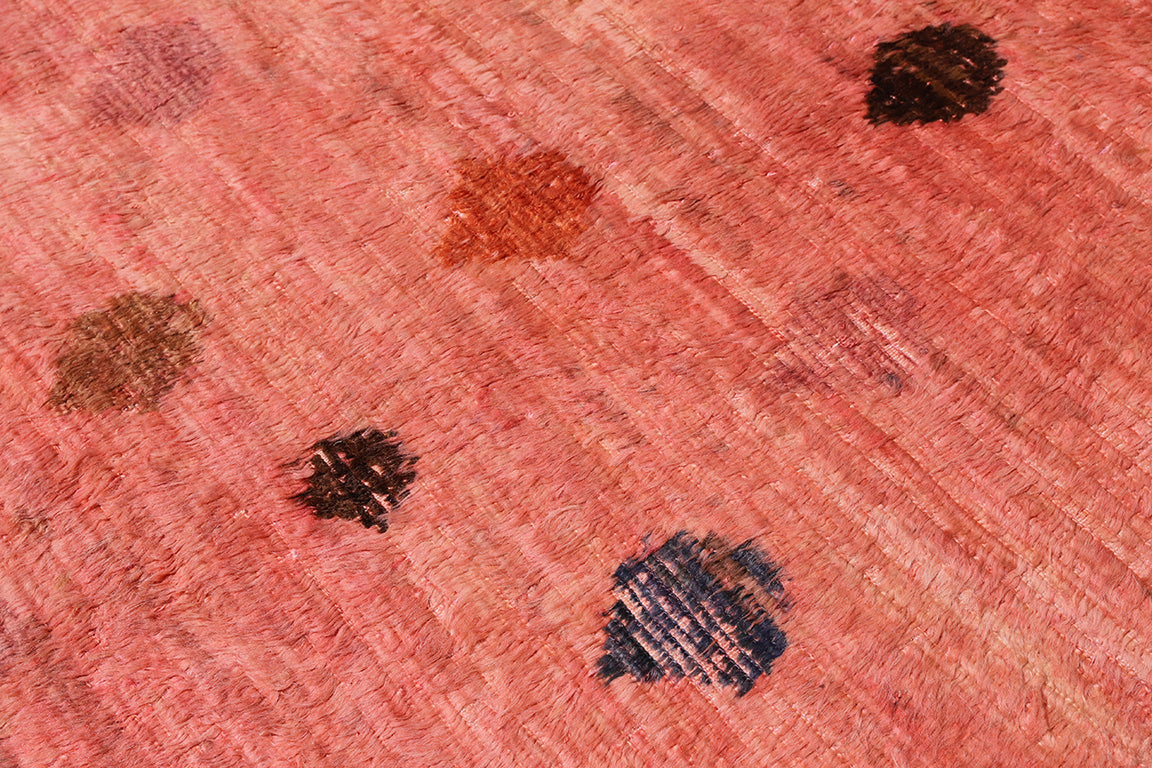 8x11 Pink Overdye Shaggy Ariana Barchi Rug