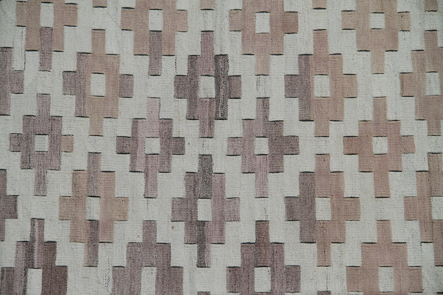 8x9 Ariana Earth Tone Maimane Style Kilim Collection