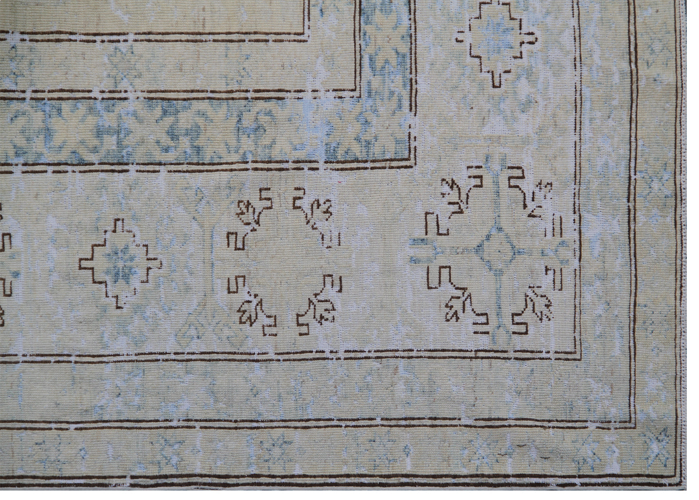 13x16 Ariana Large Caucasian Design Geometric Hazara Rug