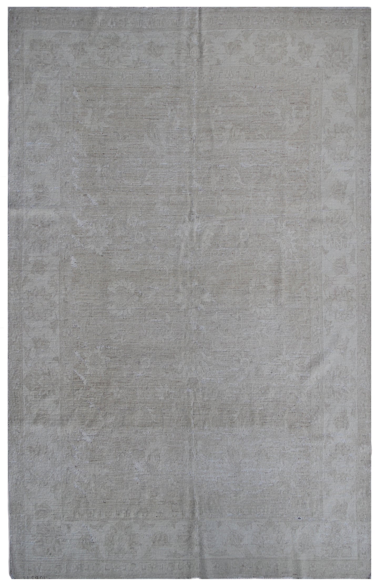 6x9 Very Pale Indian Design Contemporary Ariana Vintage Collection Rug