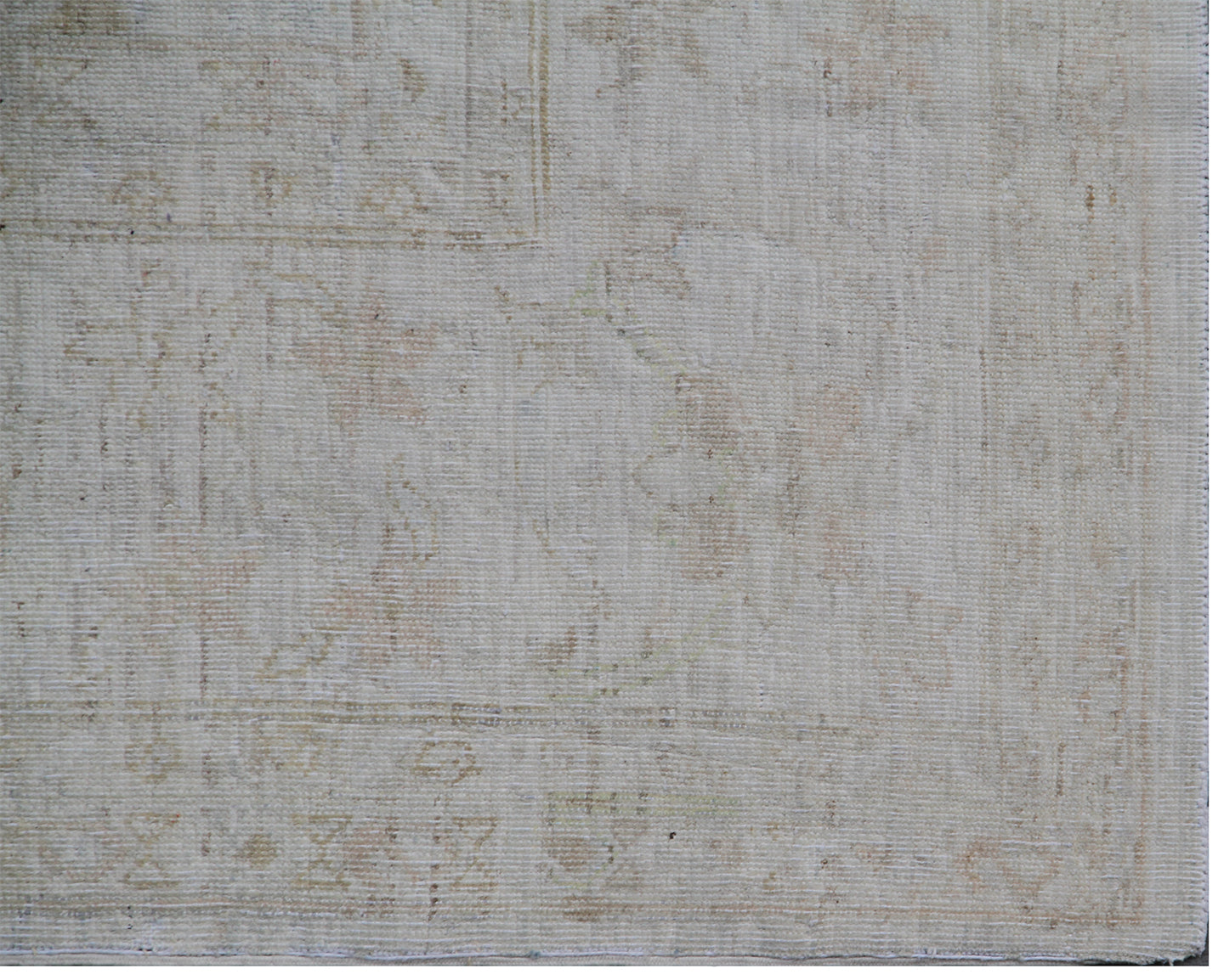 9.07 x 7.11 New Antique Soft Faded Hand-Knotted Ariana Vintage Collection