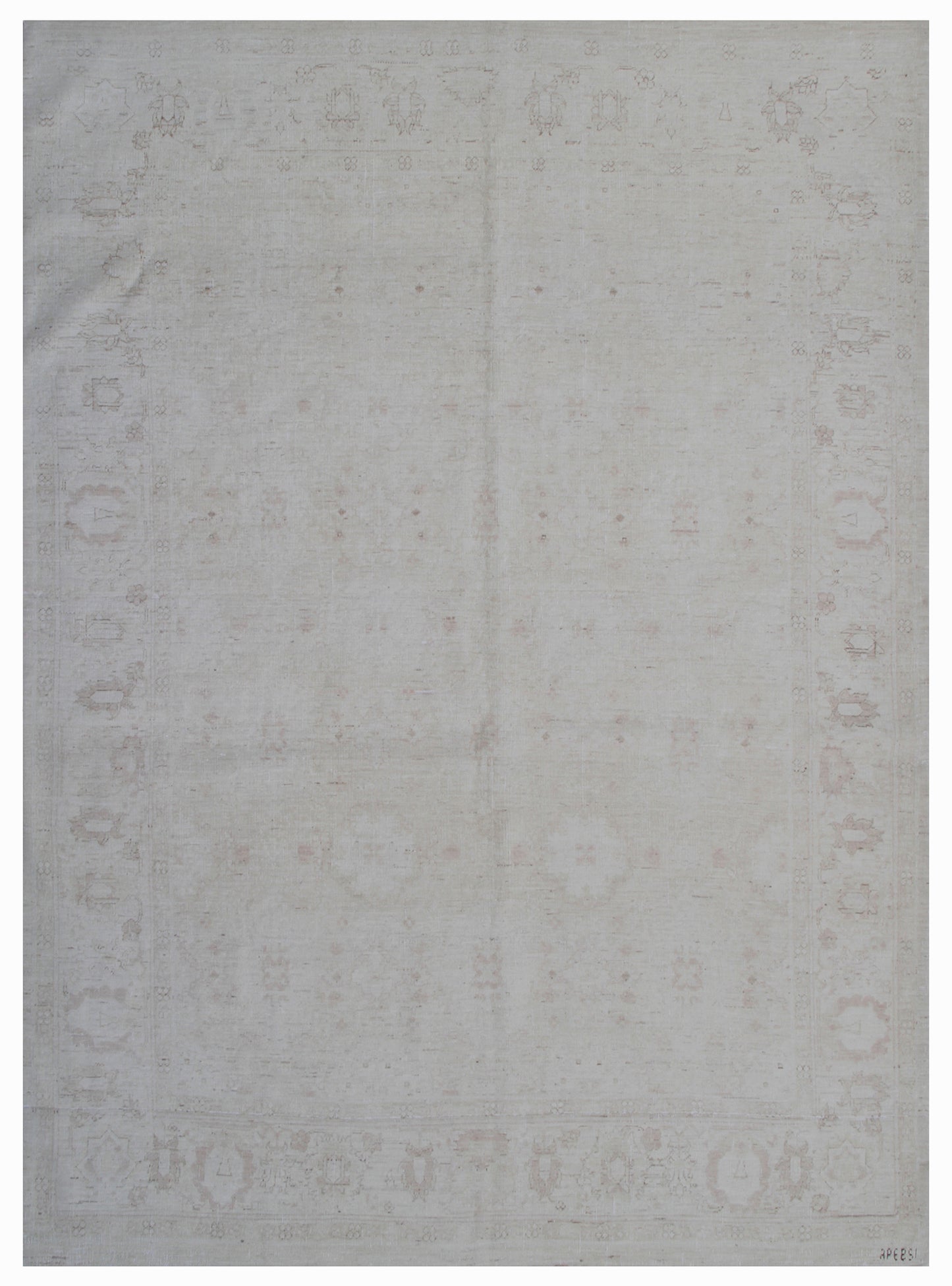 6x8 Pale Persian Design Contemporary Ariana Vintage Collection Rug