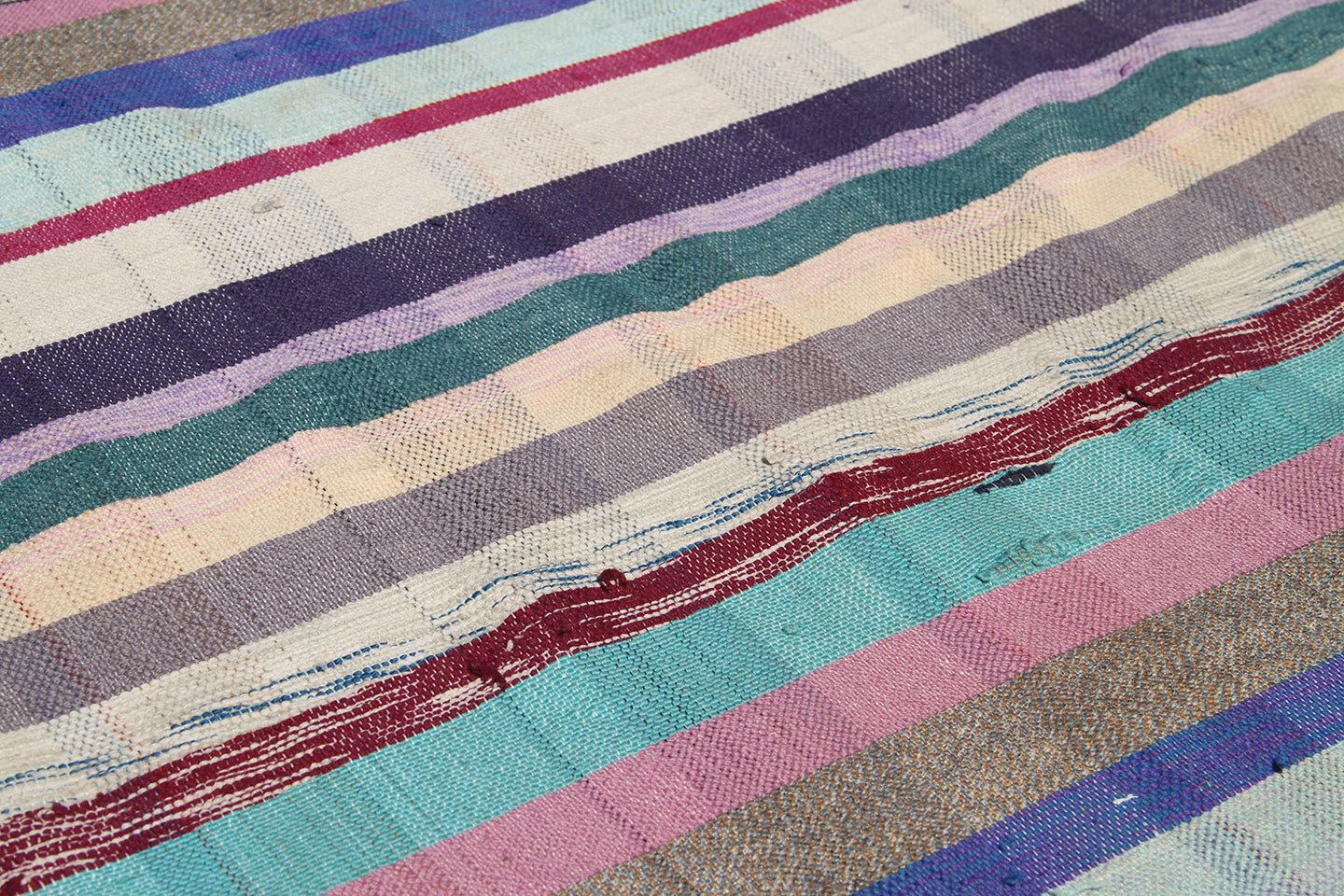 6x13 Vintage Turkish Flatweave Kilim