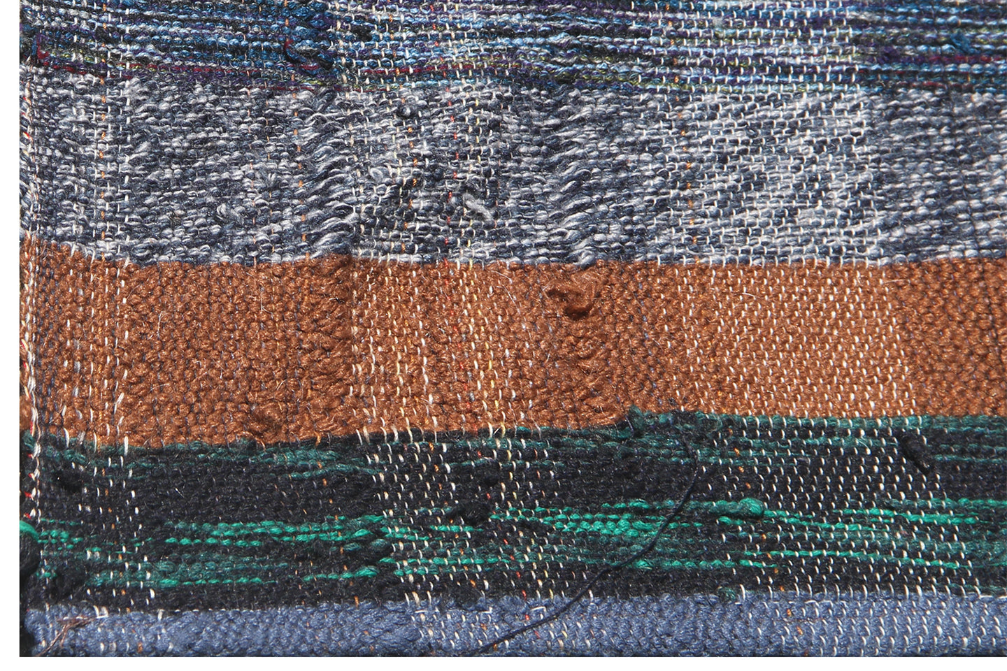 6x12 Colorful Vintage Turkish Thin Kilim