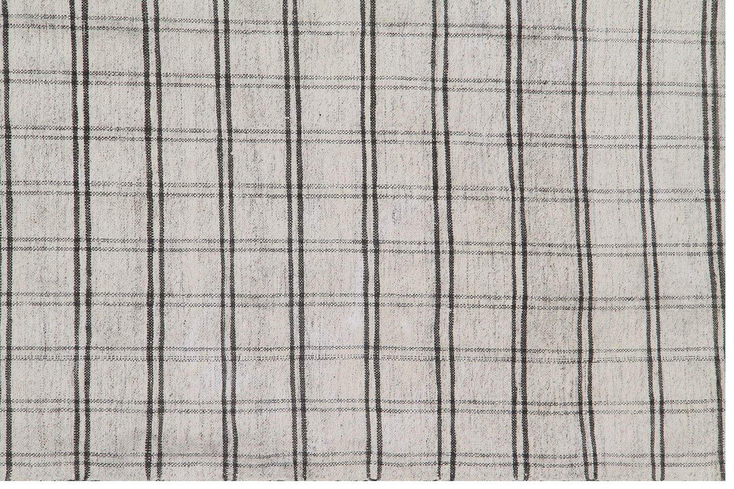 6x10 Tribal Plaid Design Turkish Vintage Kilim