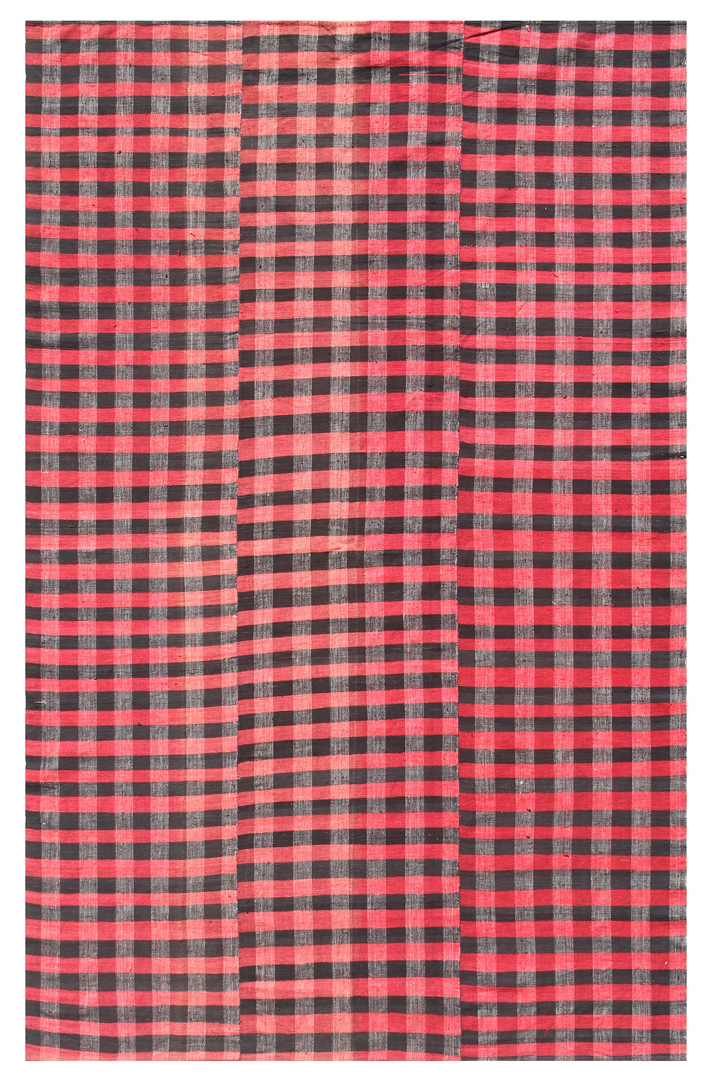 6x9 Red Thin Vintage Turkish Kilim