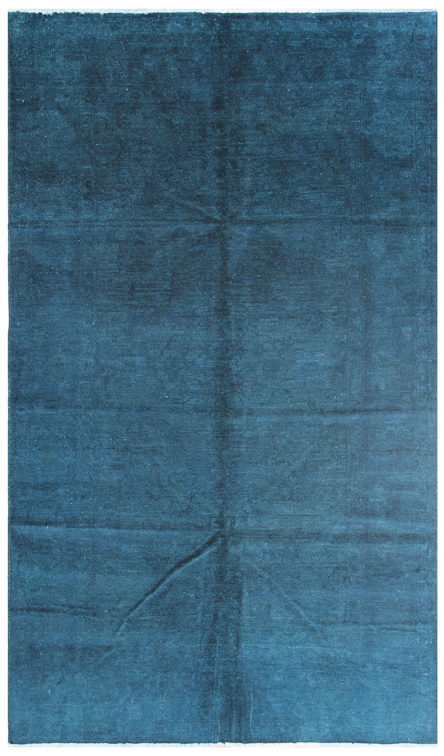 6x9 Contemporary Navy Blue Ariana Overdye Rug