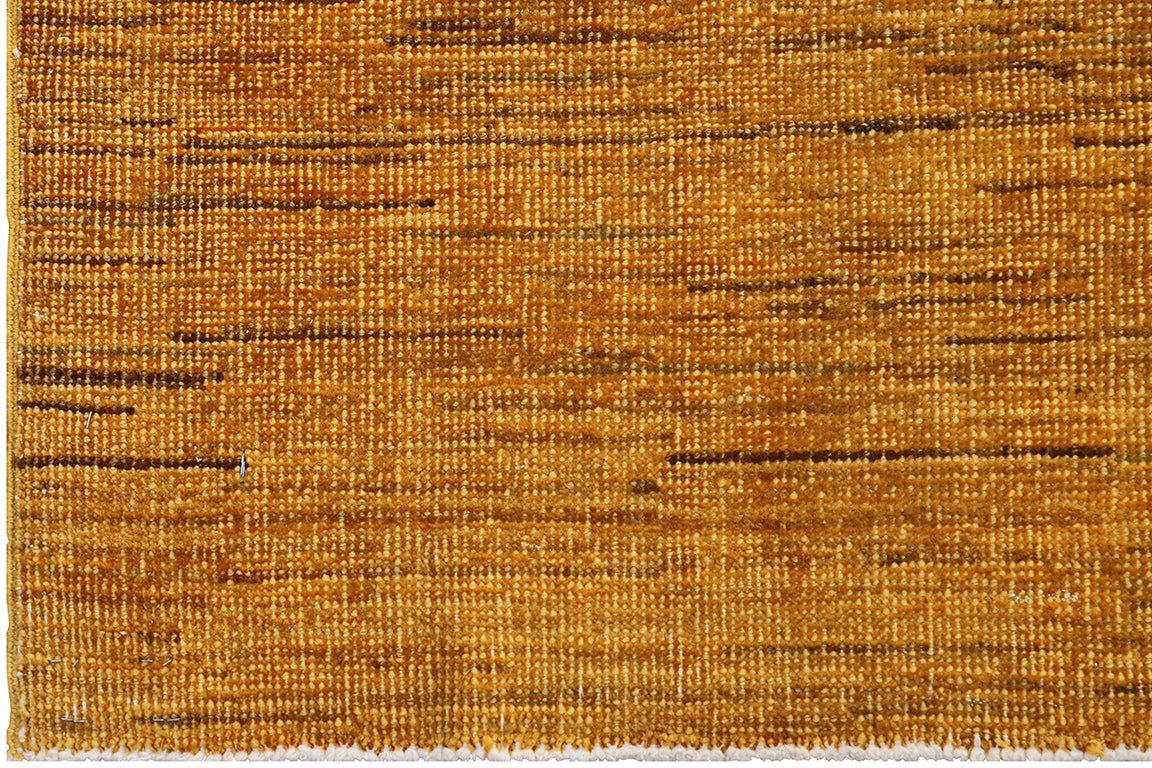6x9 Contemporary Modern Stria Design Gold Color Ariana Overdye Rug