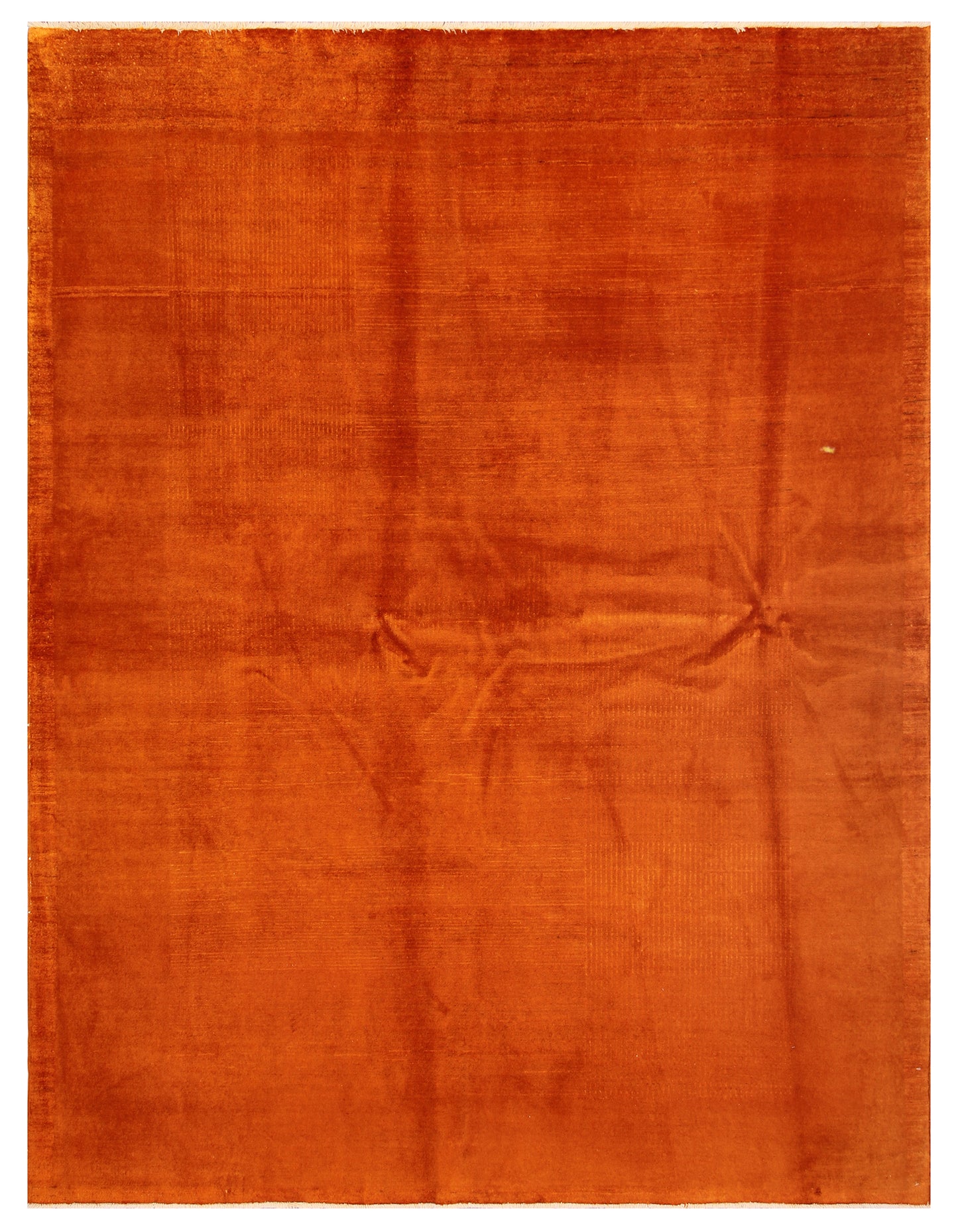 6x8 Orange Ariana Over-dye Rug