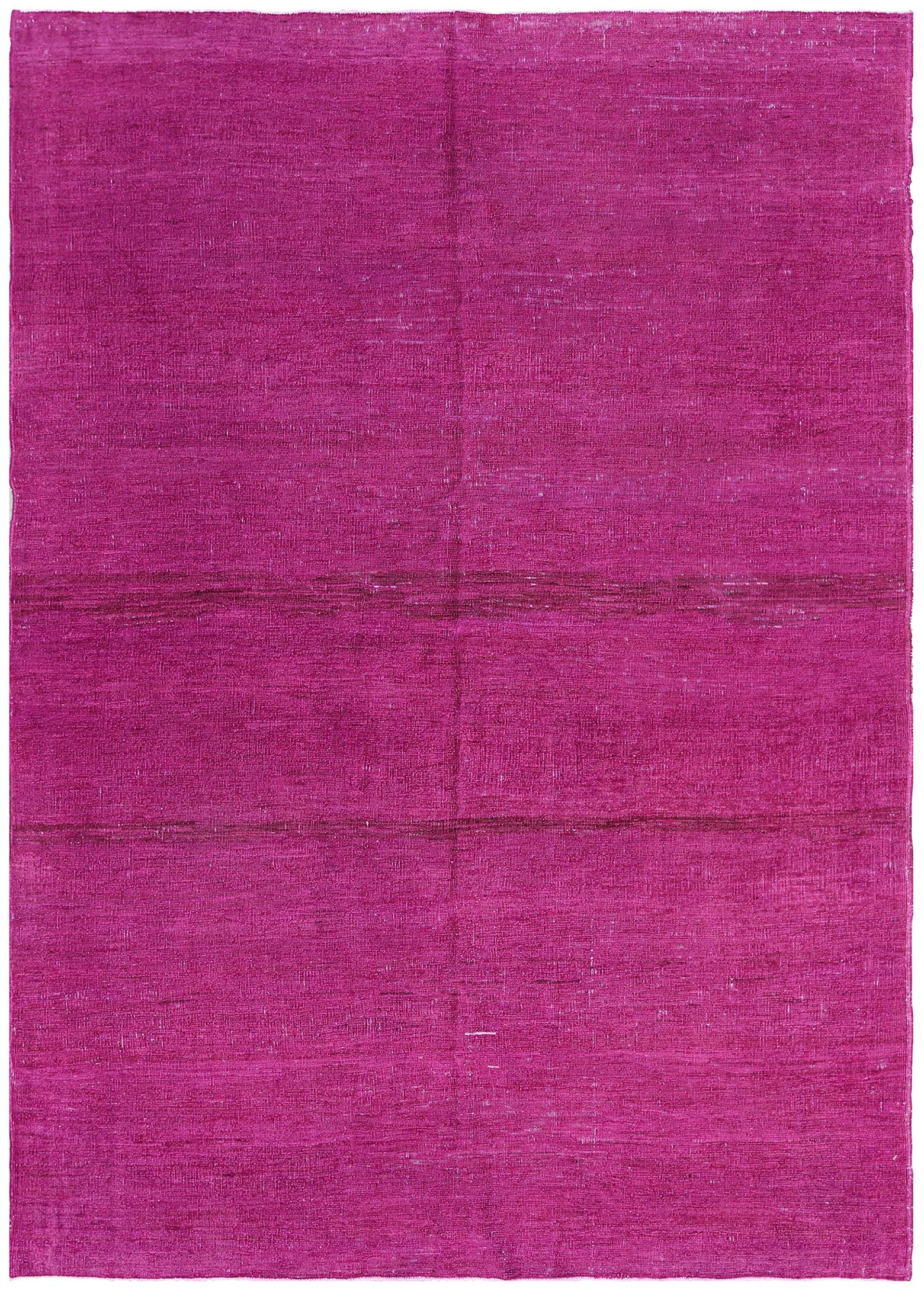 6'x8' Fushia Magenta Modern Ariana Overdyed Rug
