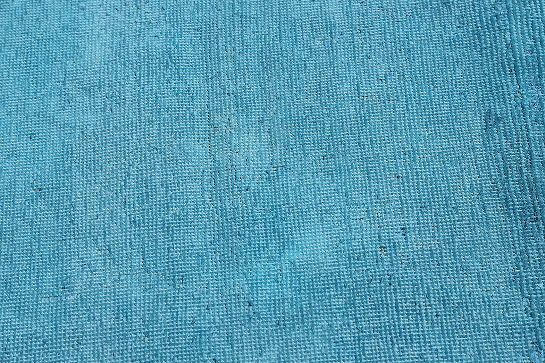 8x11 Blue Ariana Over Dye Rug