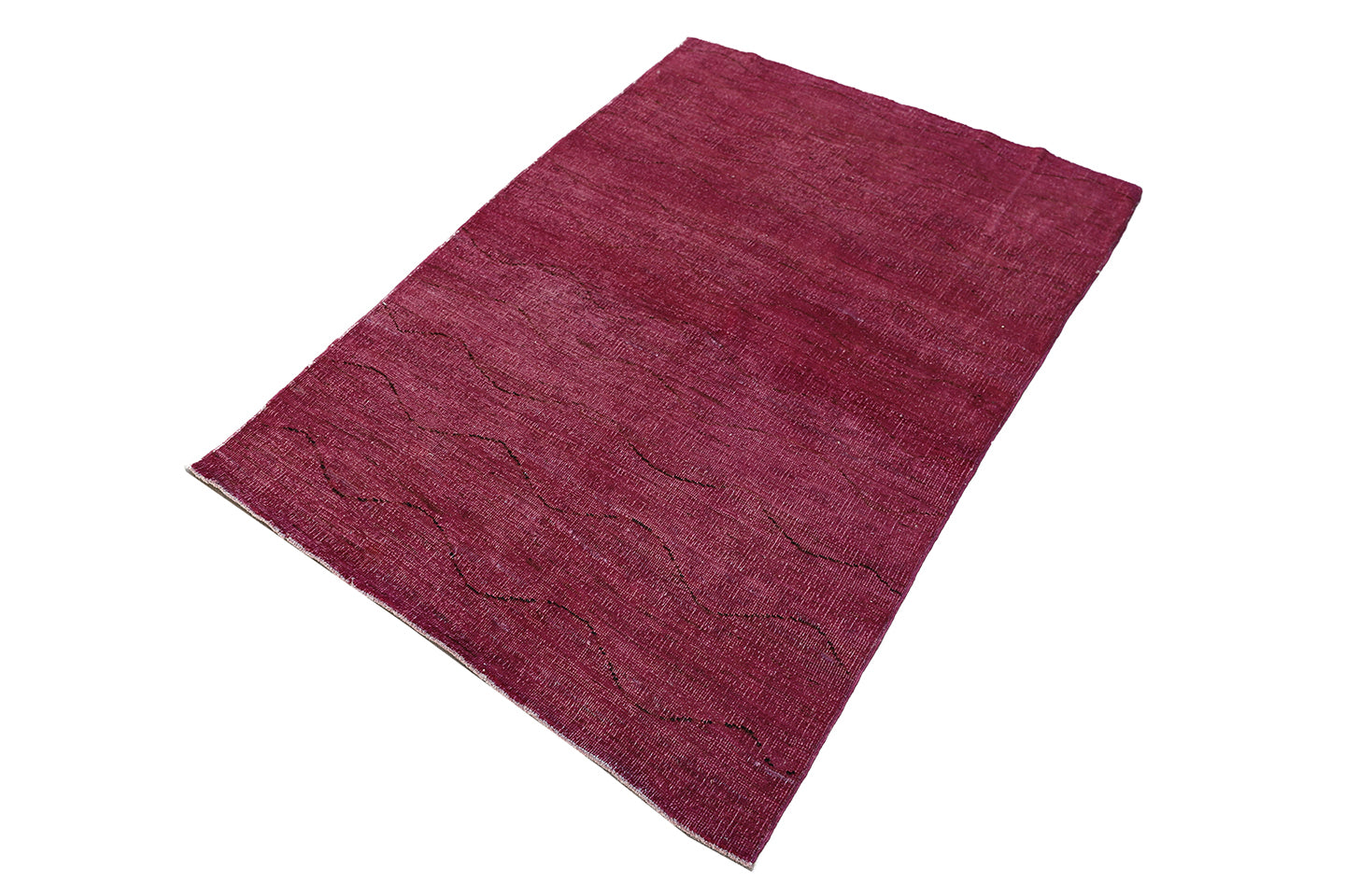 3x5 Magenta Pink Ariana Overdye Rug