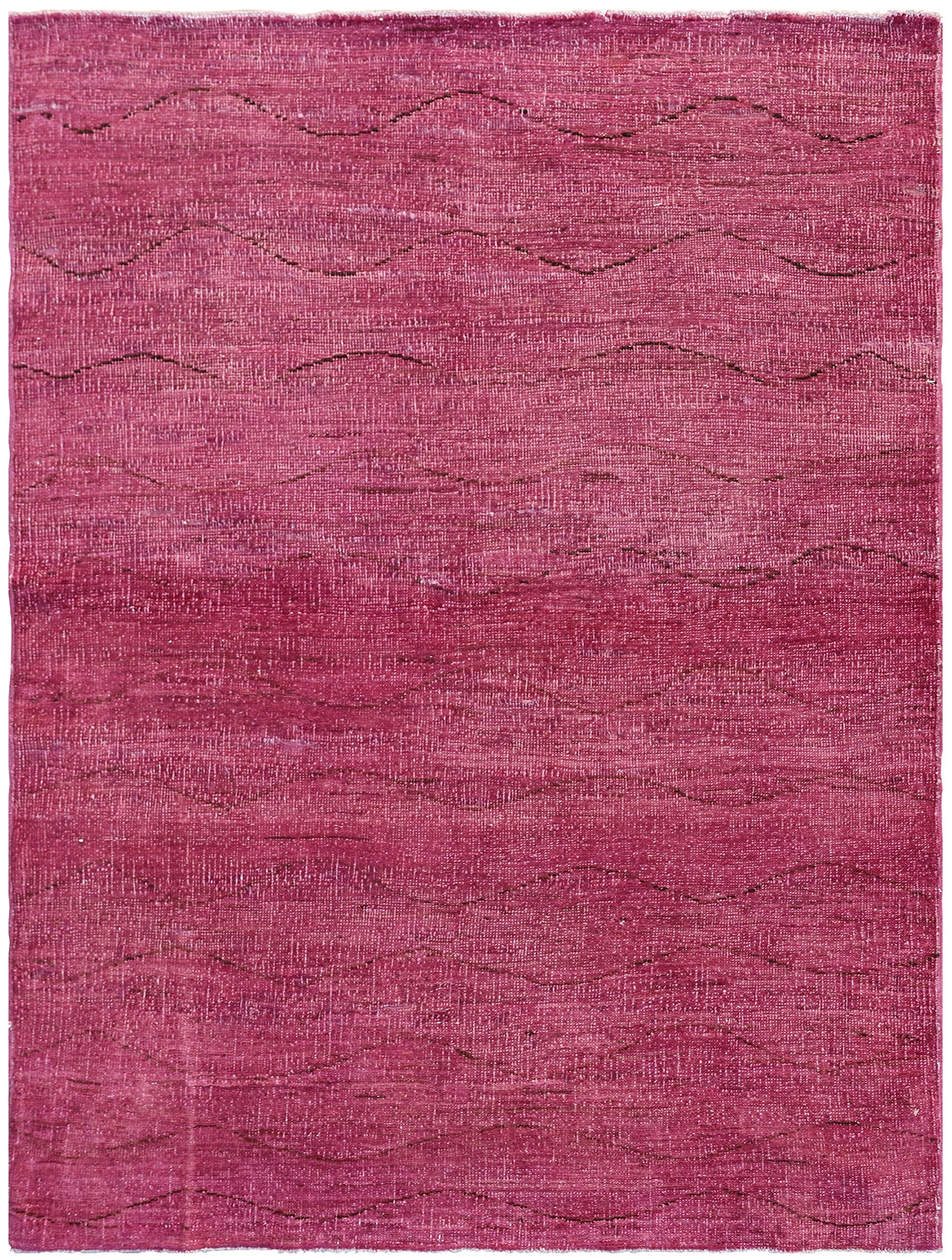 3x5 Magenta Pink Ariana Overdye Rug
