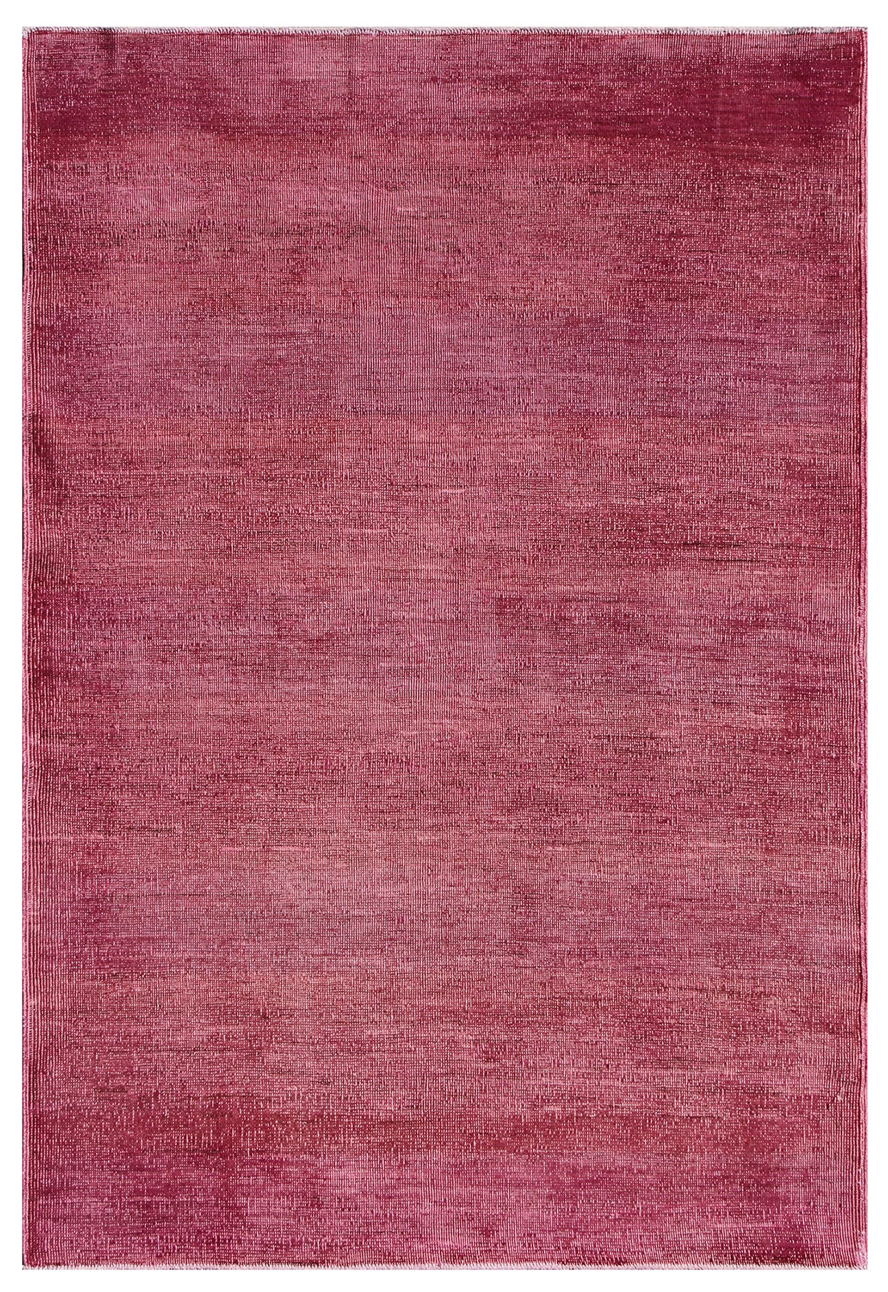 4'x6' Red Ariana Overdyed Wool Rug