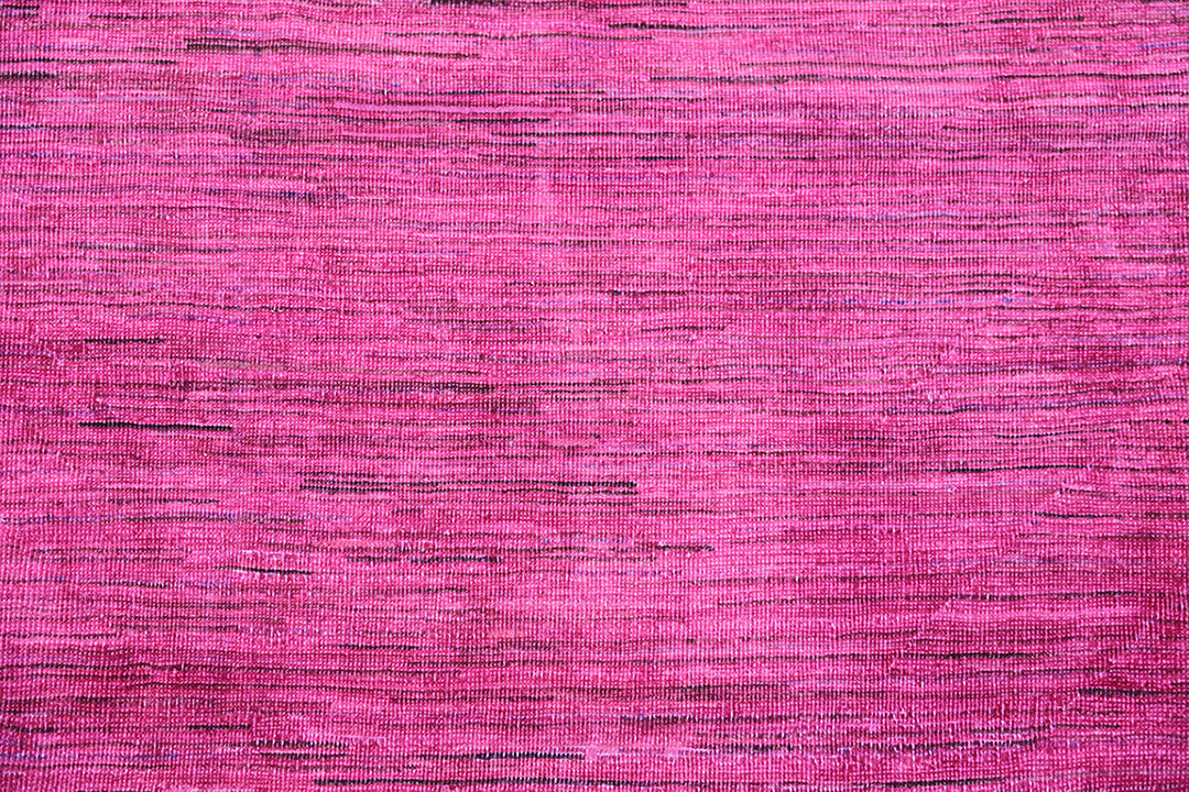 10x13 Red Pink Solid Ariana Over-dye Rug
