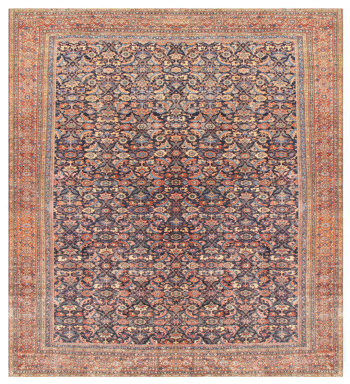 Antique Persian Sultanabad Rug | Large Antique Rug