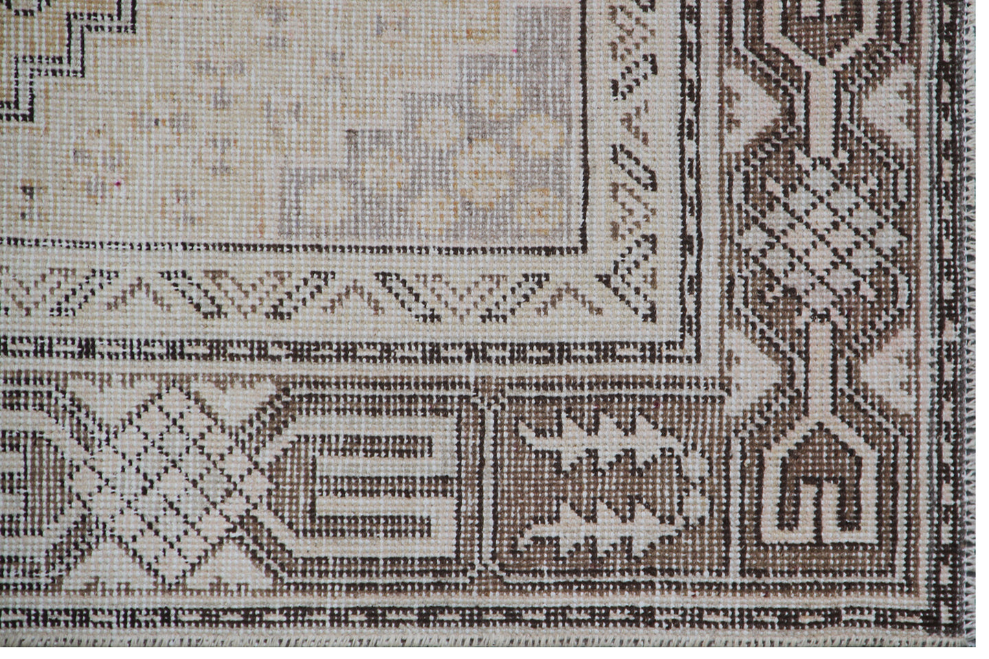 7.11 x 4.09 Antique Samarkand Yarkand Area Rug