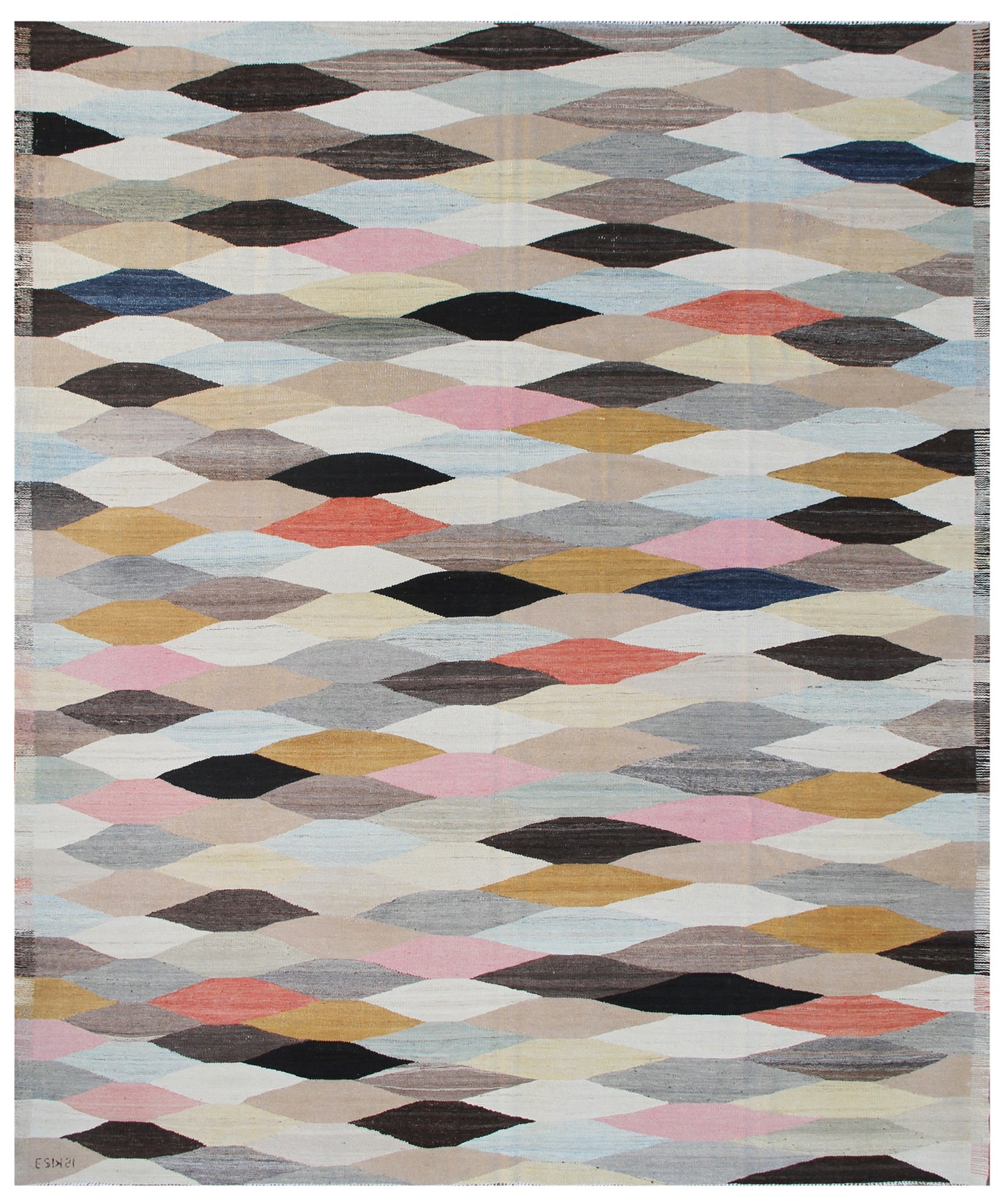 8'x10' Multi Color Fine Quality Handwoven Ariana Kilim Rug