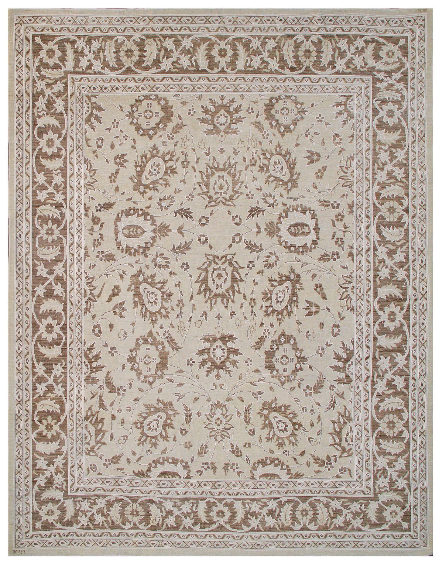 9.11 x 7.11 Tabriz Design Soft Color Ariana Transitional Area Rug