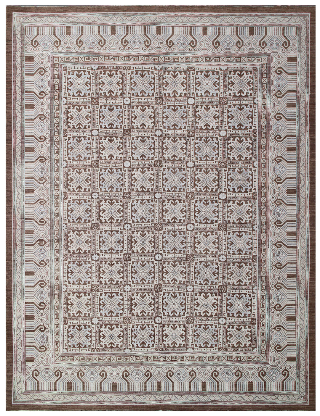 9'x12' Hand-knotted |Ariana Traditional Samarkand Design Rug