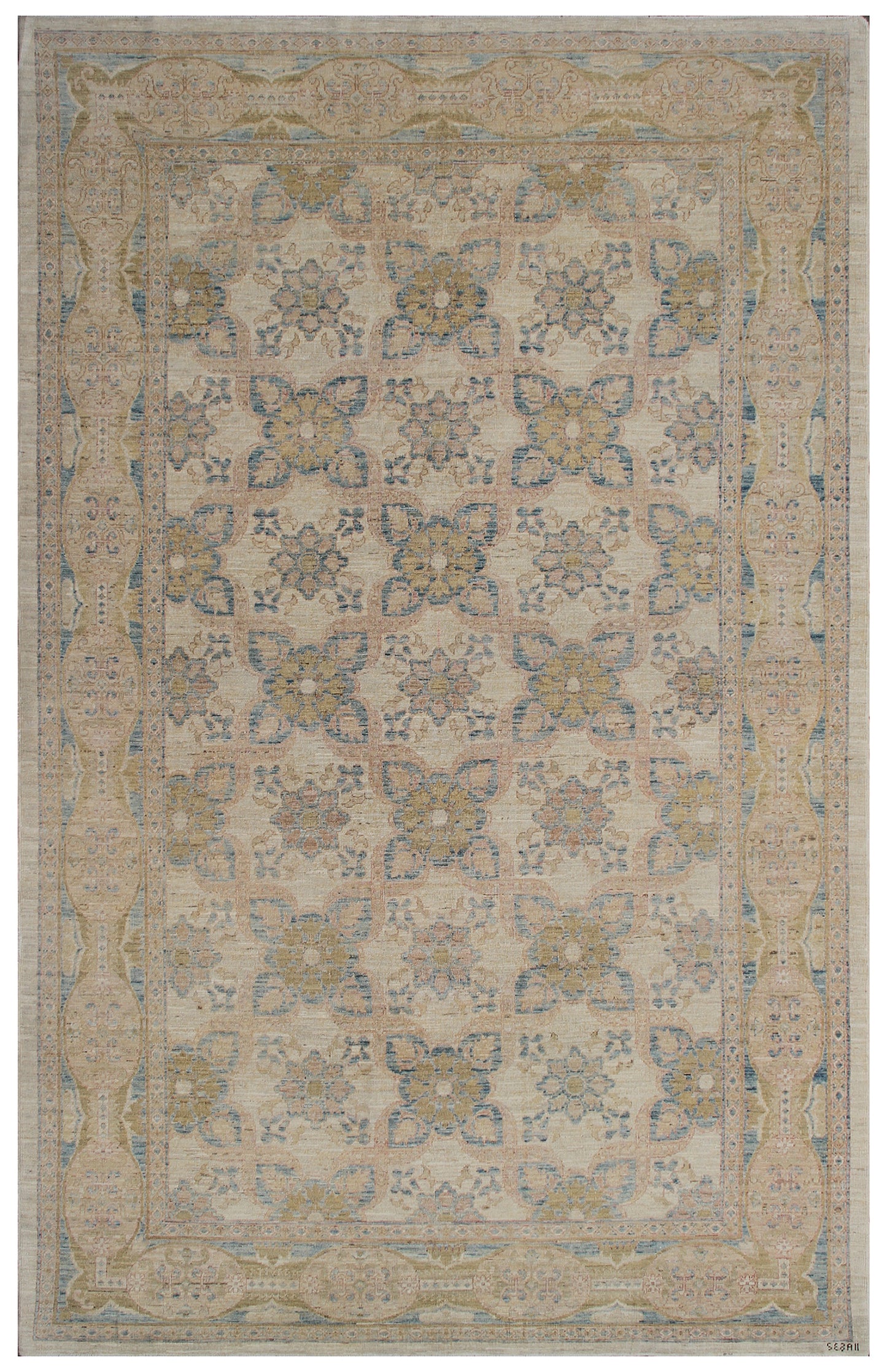 6x9 Persian Design Great Colors Hand-Knotted Ariana Traditional Rug
