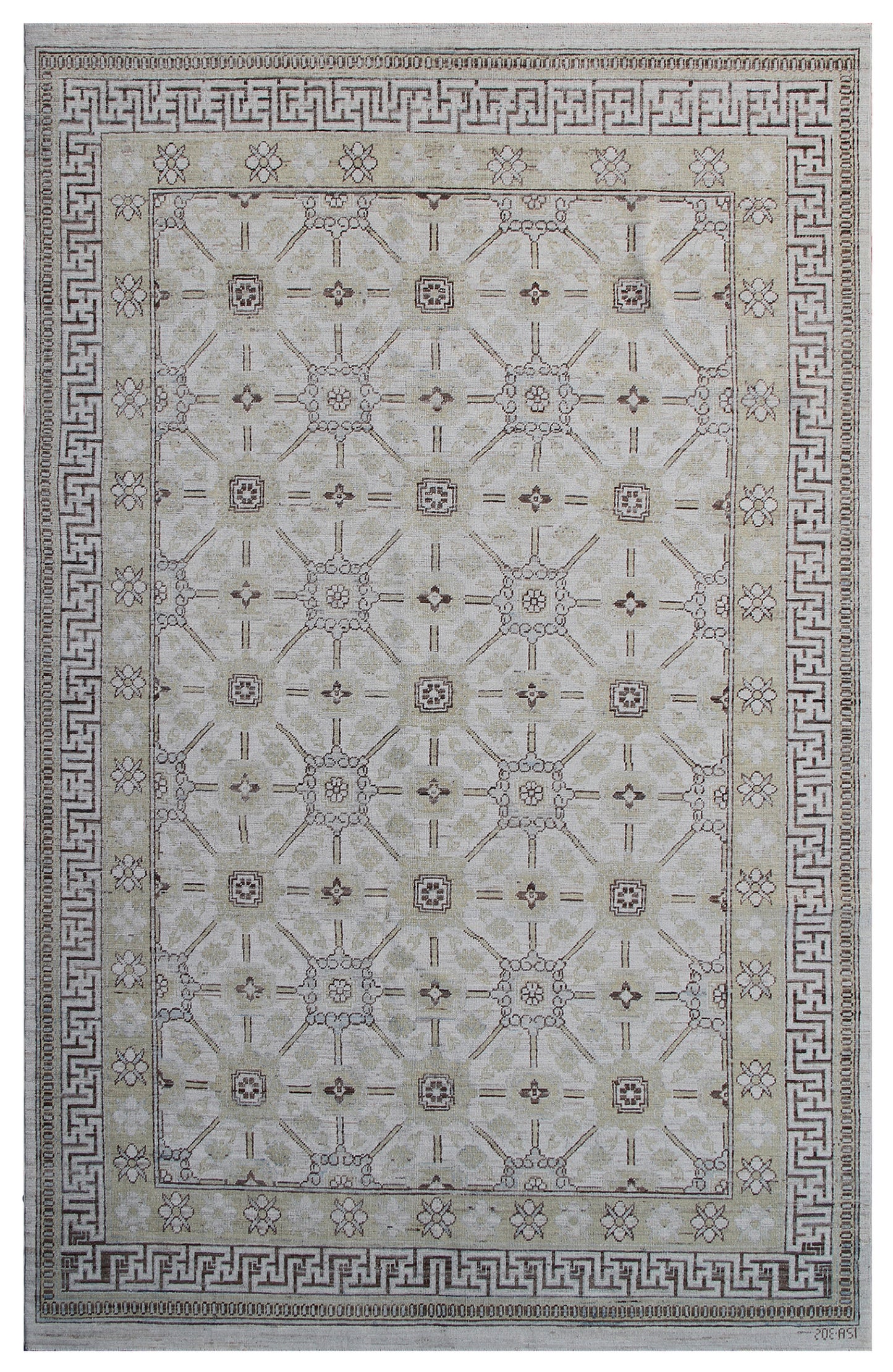 6x9 Samarkand Design Ariana Transitional