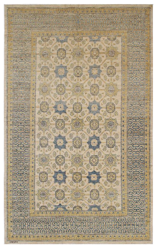 6'x9' Ariana Traditional Samarkand Design Rug
