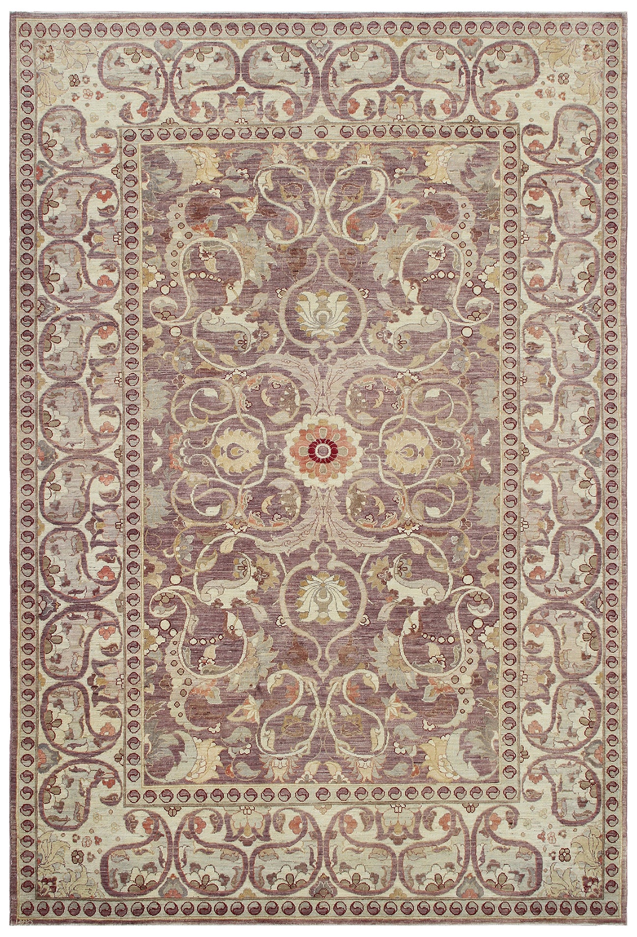 6x9 Silk And Wool Ariana Luxury Rug