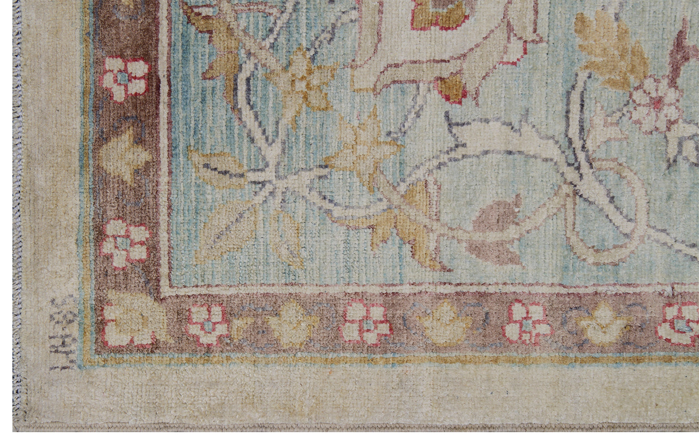 9.08 x 6.02 Polonaise Design Delicate Silk Ariana Luxury Area Rug