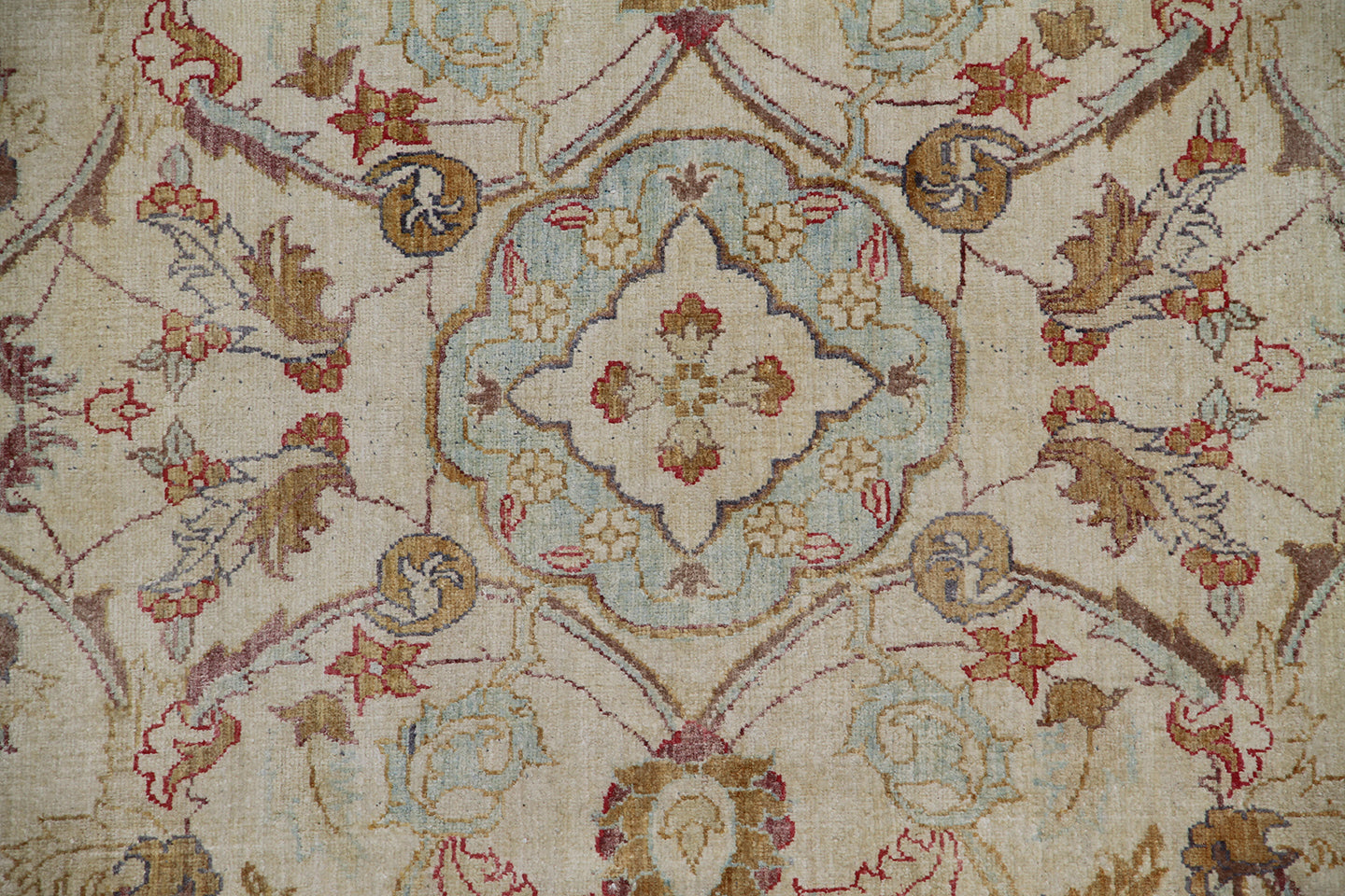 9.08 x 6.02 Polonaise Design Delicate Silk Ariana Luxury Area Rug