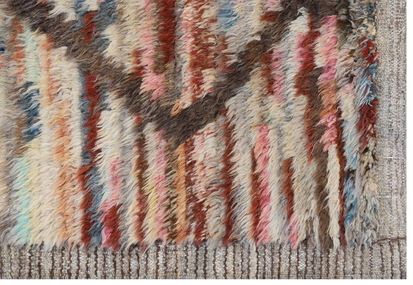 8'x10' Colorful Hand-knotted Ariana Barchi Rug