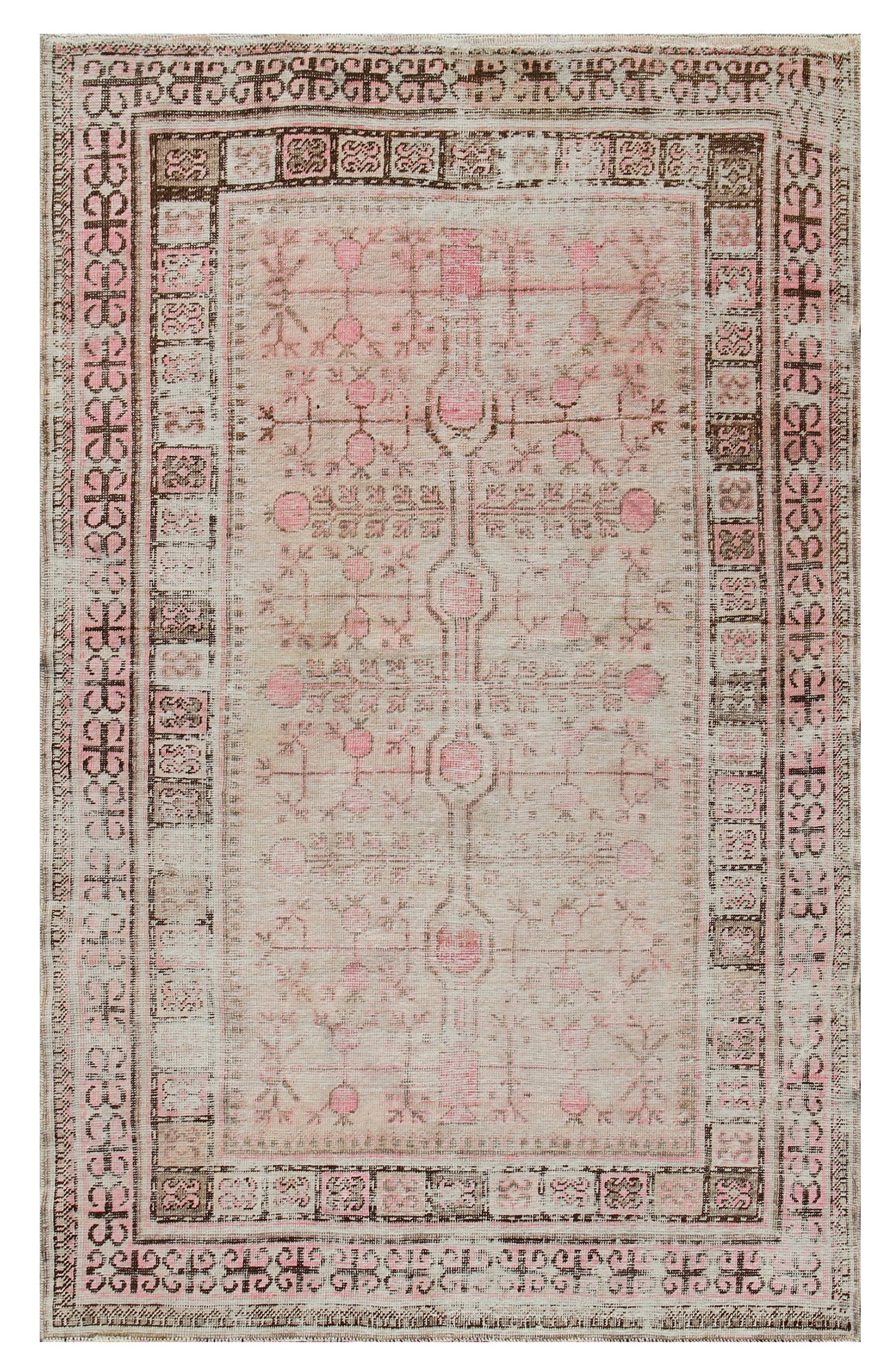 6.03 x 4.03 Antique Samarkand
