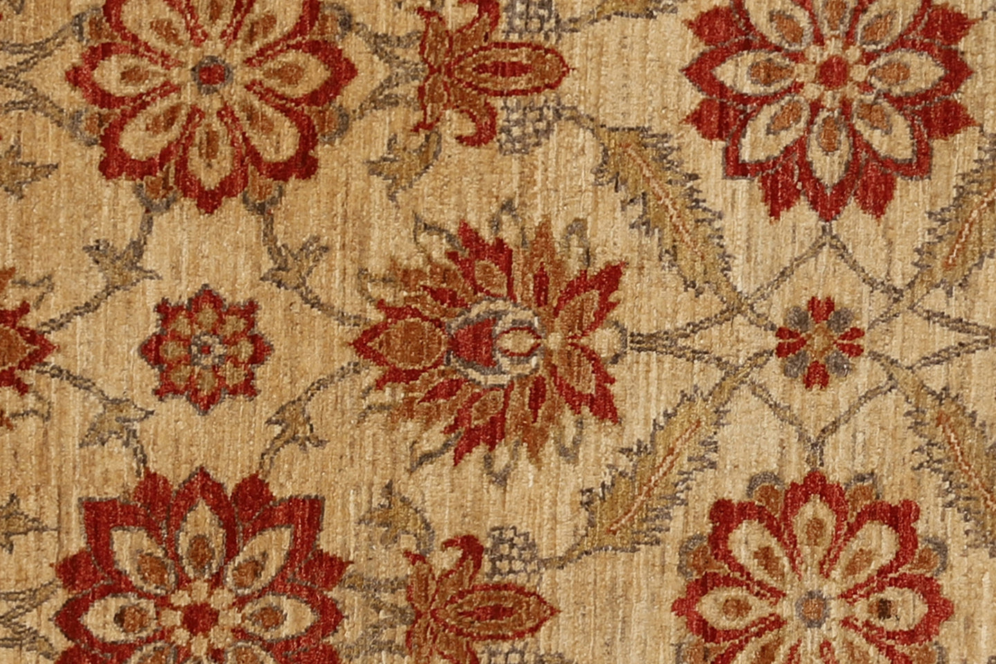 3x9 Beige And Red Contemporary Persian Farahan Design Ariana Traditional Rug