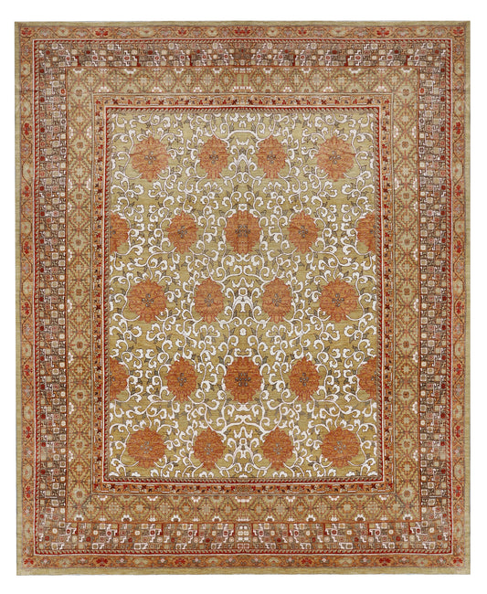 14'x17' Large Ariana Traditional Samarkand Design Rug