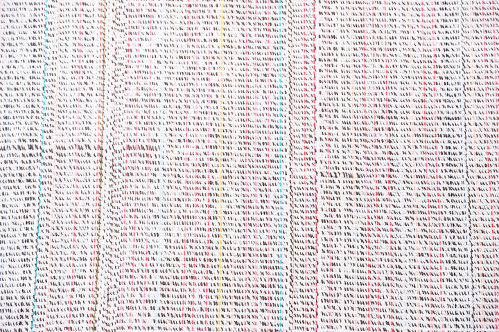 7'x10' Soft Multicolor Turkish Cotton Kilim