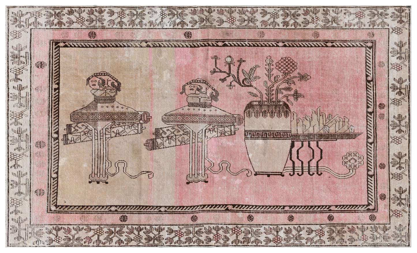 8.06 x 5.03 Antique Samarkand
