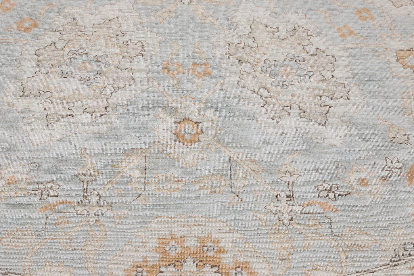 10' x 10' Round Hand Knotted Soft Colors High Quality Rug