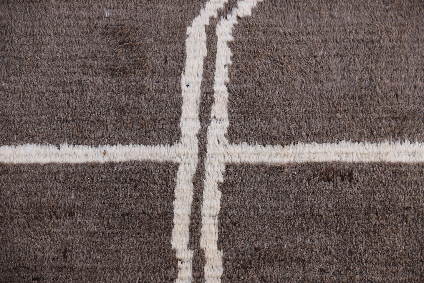 12'x16' Large Brown and White Geometric Ariana Barchi Area Rug