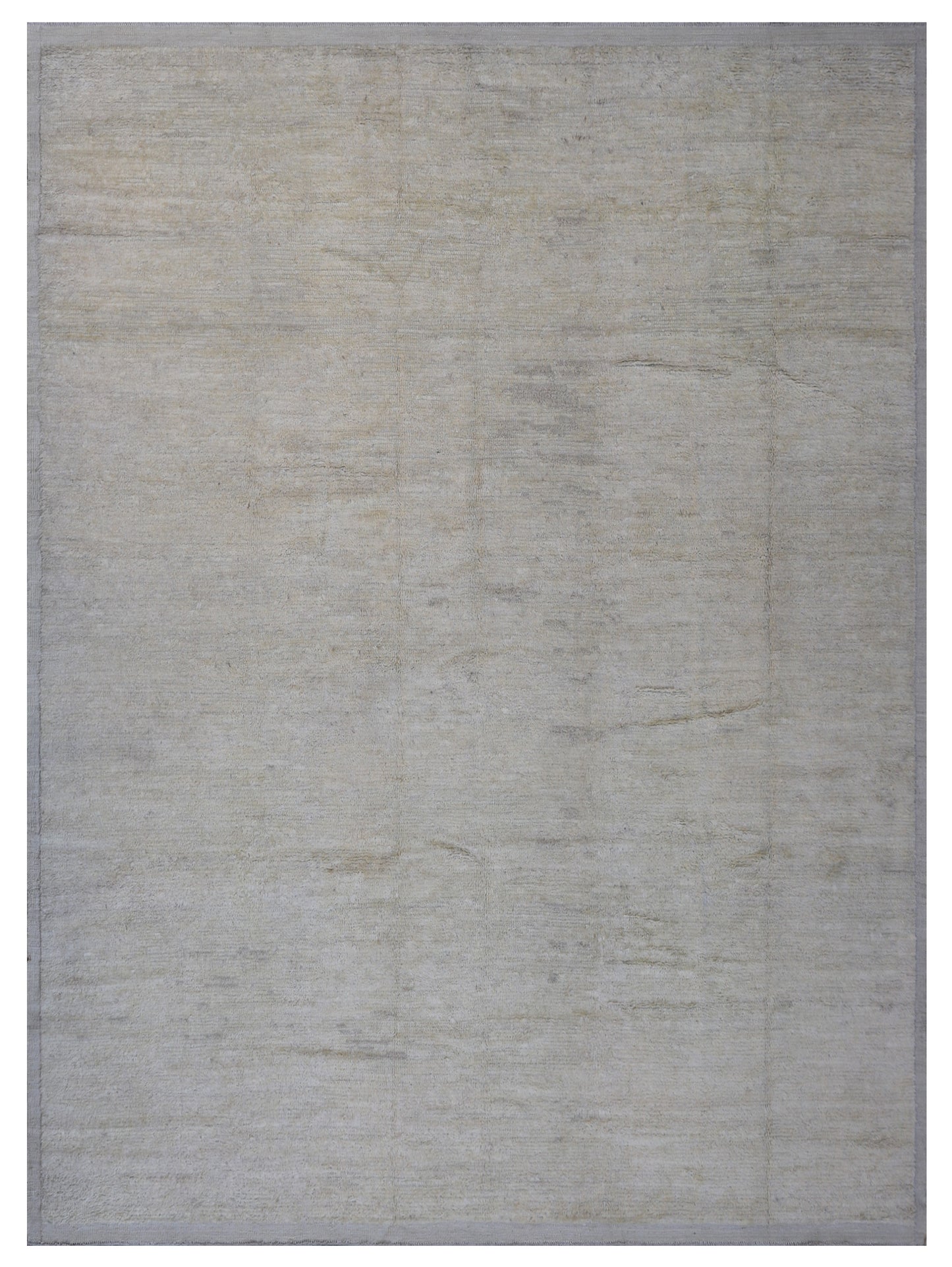 8x10 Solid Moroccan Style Long Pile Ariana Barchi Collection Area Rug