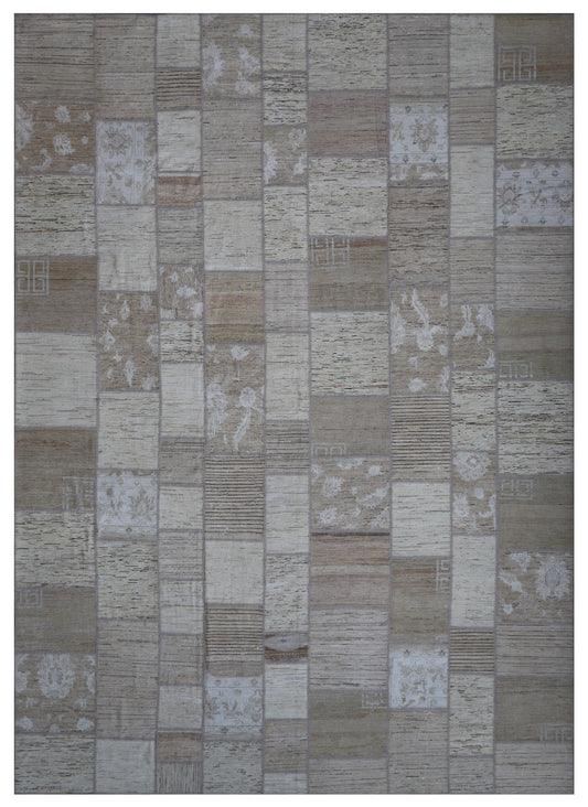 12'x16' Ariana Patchwork Wool Area Rug